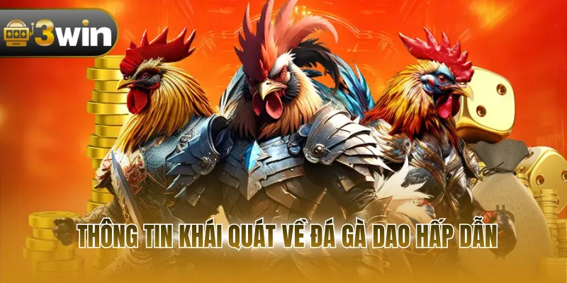 Thông tin khái quát về đá gà dao hấp dẫn