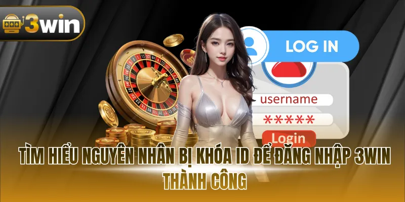 Tìm hiểu nguyên nhân bị khóa ID để đăng nhập 3WIN thành công 
